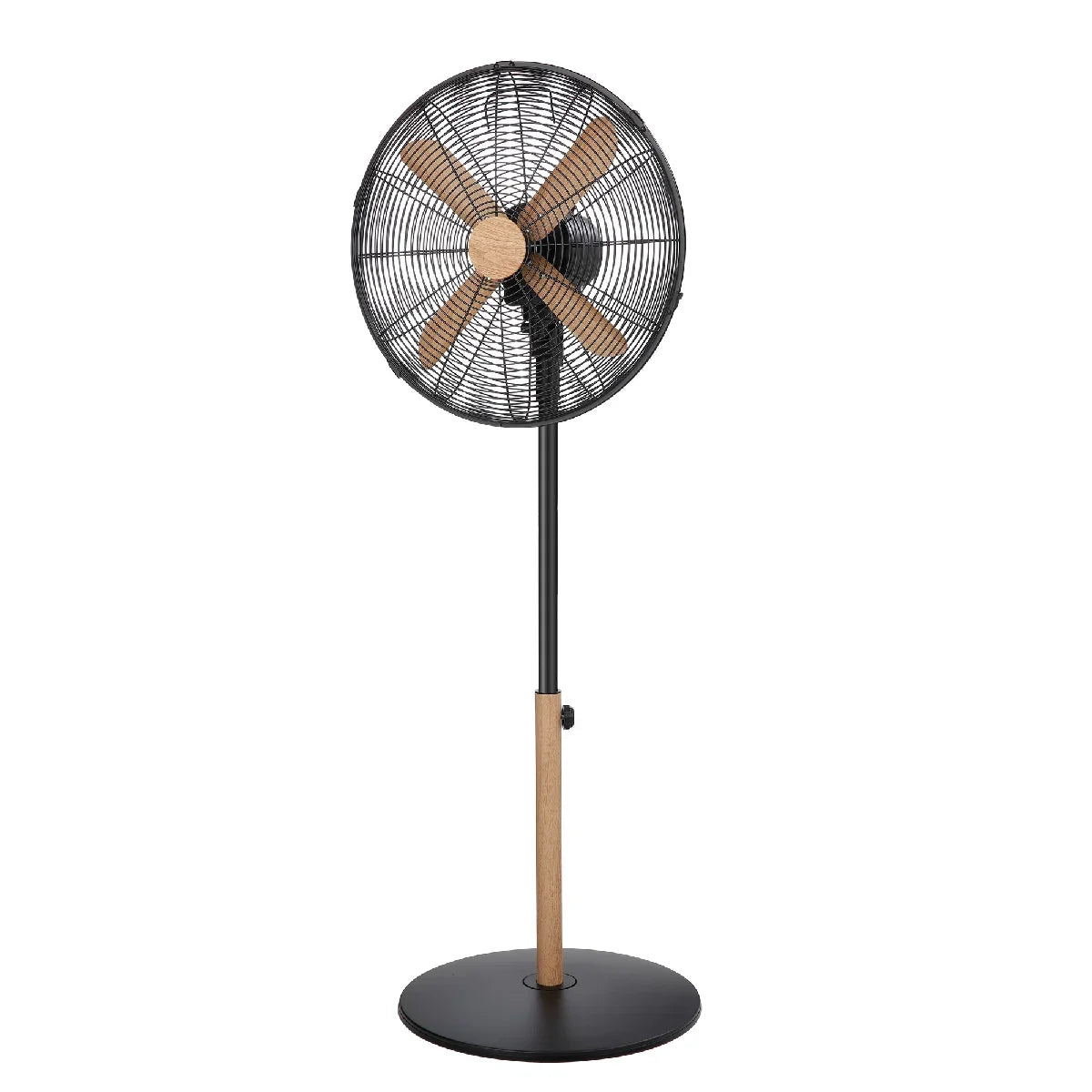 Russell Hobbs RHMPF1601WDB 16" Black Scandi Style Pedestal Fan