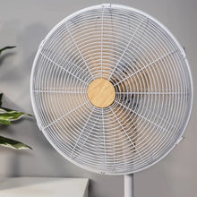 Russell Hobbs RHMPF1601WDG 16” Scandi Pedestal Fan in Grey and Wood Effect