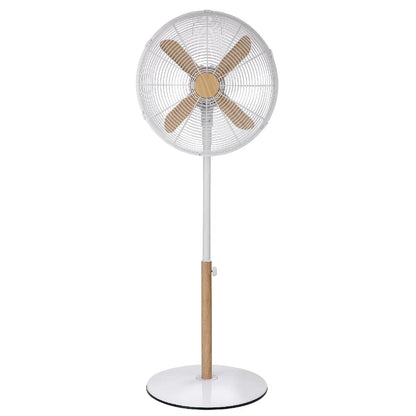 Russell Hobbs RHMPF1601WDW 16" White Scandi Style Pedestal Fan