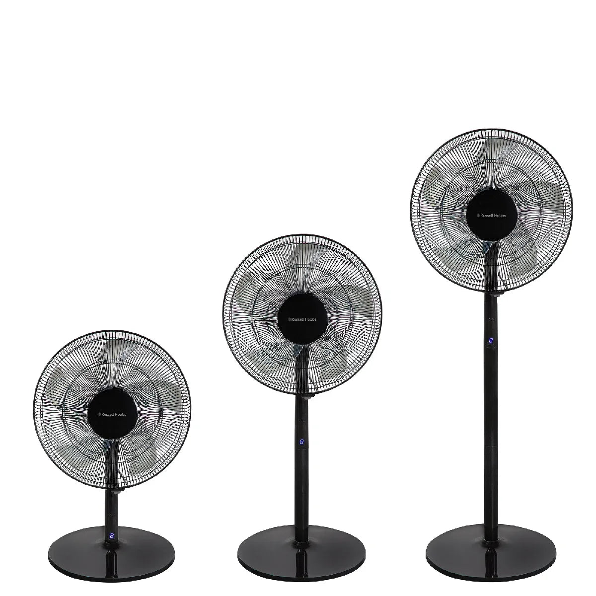 Russell Hobbs RHMPF3IN1B 3-in-1 Pedestal Fan in Black