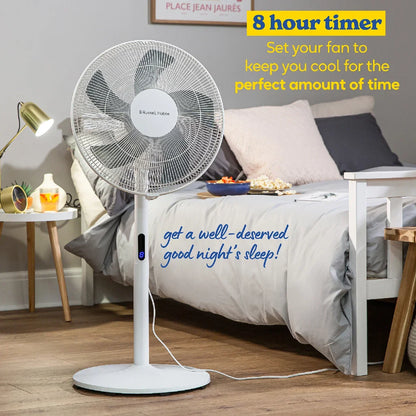 Russell Hobbs RHMPF3IN1 3-in-1 Pedestal Fan in White