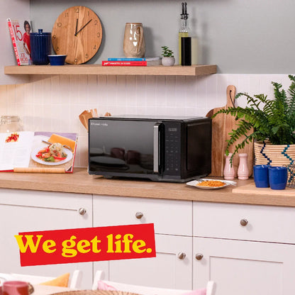 Russell Hobbs RHMT2512B 25L Digital Microwave, Black