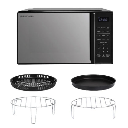 Russell Hobbs® RHMTAF2302B 23L 4-in-1 Touch Control Digital Combination Microwave with Air Fryer Function in Black
