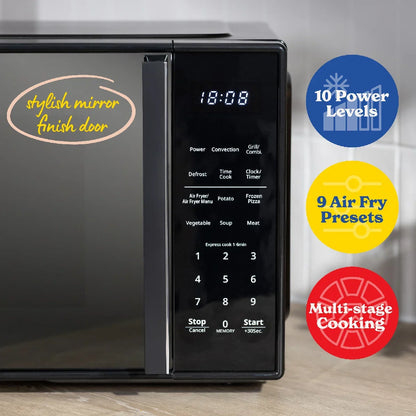 Russell Hobbs® RHMTAF2302B 23L 4-in-1 Touch Control Digital Combination Microwave with Air Fryer Function in Black