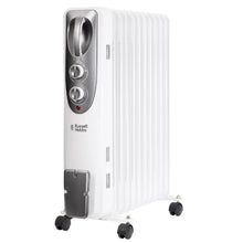 Russell Hobbs RHOFR1106 2.5kW 11-fin Oil Filled Radiator in White