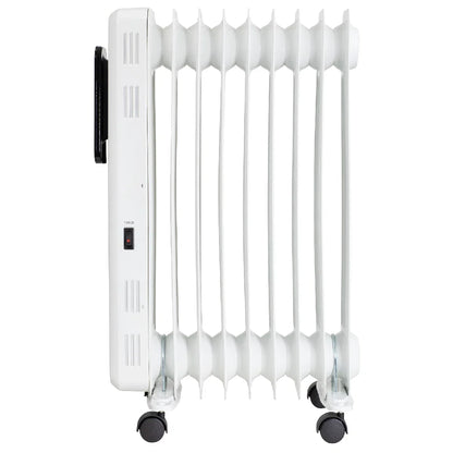 Russell Hobbs RHOFR2009-D 2kW Digital Touch Control 9-fin Oil Filled Radiator in White