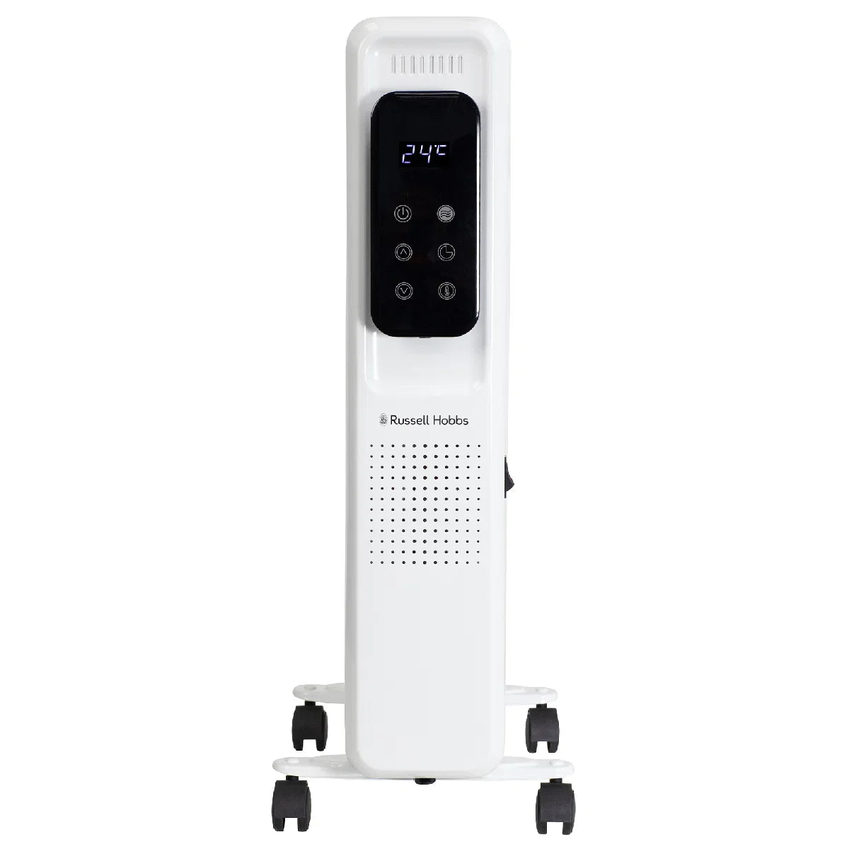 Russell Hobbs RHOFR2009-D 2kW Digital Touch Control 9-fin Oil Filled Radiator in White