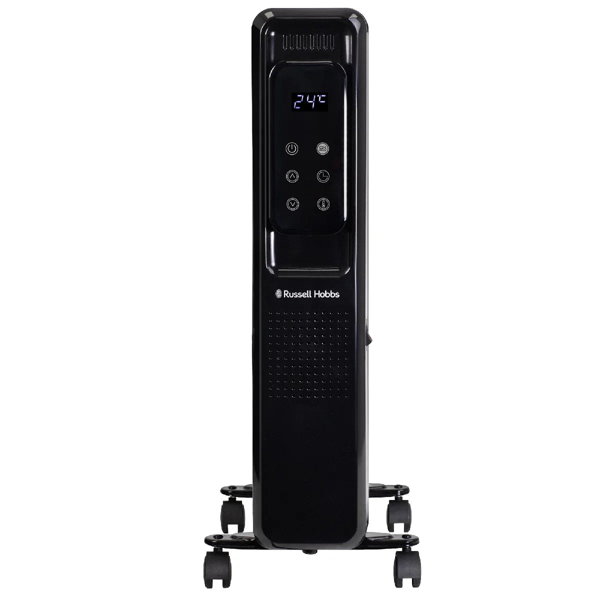 Russell Hobbs RHOFR2009B-D 2kW Digital Touch Control 9-fin Oil Filled Radiator in Black