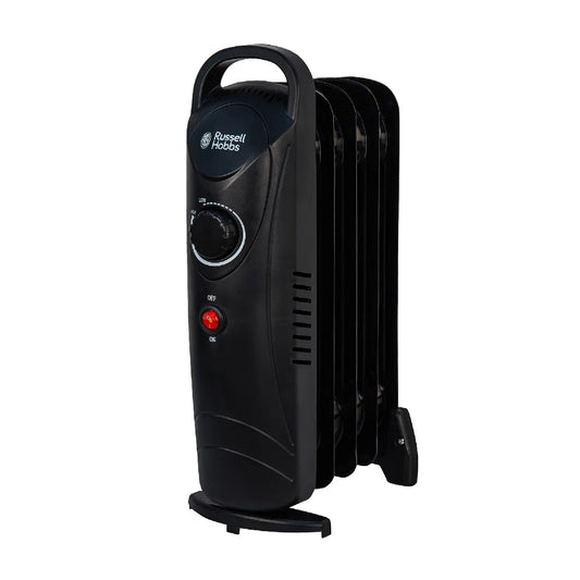 Russell Hobbs RHOFR3001 5 Fin Oil Filled Radiator in Black