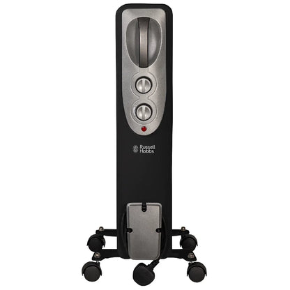 Russell Hobbs RHOFR5001B 1.5kW Oil Filled Radiator, 7 Fin, Black