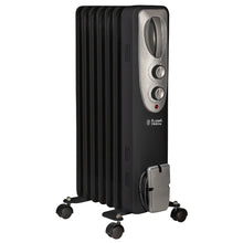 Russell Hobbs RHOFR5001B 1.5kW Oil Filled Radiator, 7 Fin, Black