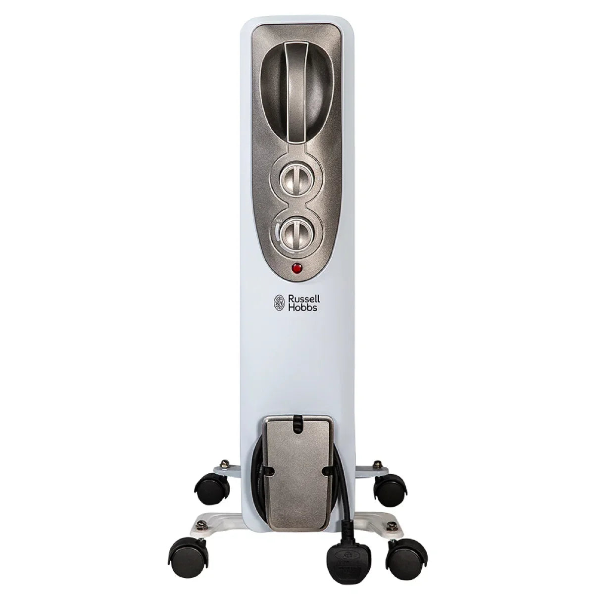 Russell Hobbs RHOFR5002 2kW Oil Filled Radiator, 9 Fin, White
