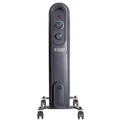 Russell Hobbs RHOFR7004A 1.5kW 7-fin Oil Filled Radiator in Matt Anthracite