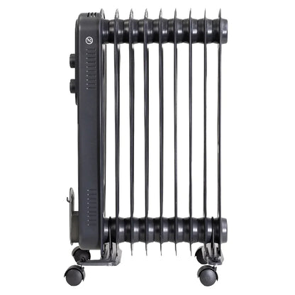 Russell Hobbs RHOFR9004A 2kW 9-fin Oil Filled Radiator in Matt Anthracite