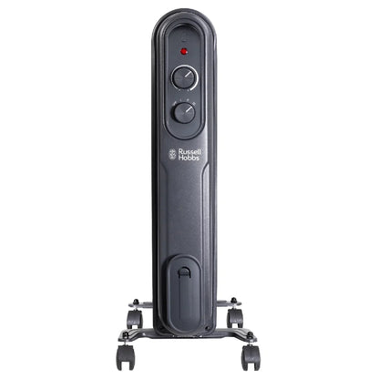 Russell Hobbs RHOFR9004A 2kW 9-fin Oil Filled Radiator in Matt Anthracite