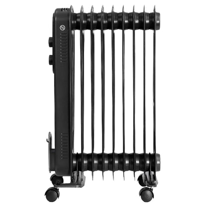 Russell Hobbs RHOFR9004B 2kW 9-fin Oil Filled Radiator in Matt Black