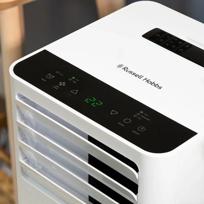 Russell Hobbs RHPAC3001 Portable Air Conditioner, Dehumidifier & Air Cooler in White