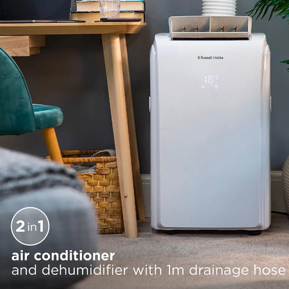 Russell Hobbs RHPAC4002 9000BTU Portable Air Conditioner and Dehumidifier