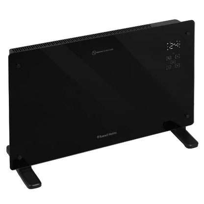 Russell Hobbs® RHPANH2006W, 2kW Smart Wi-Fi Enabled Glass Panel Heater in Black
