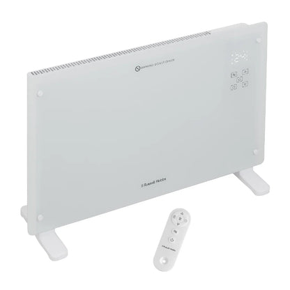 Russell Hobbs® RHPANH2006W, 2kW Smart Wi-Fi Enabled Glass Panel Heater in White