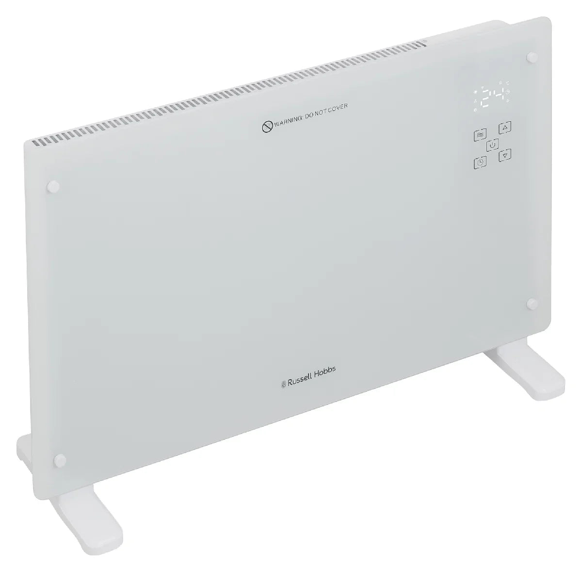 Russell Hobbs® RHPANH2006W, 2kW Smart Wi-Fi Enabled Glass Panel Heater in White