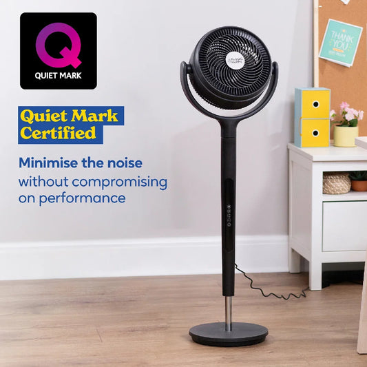 Russell Hobbs RHPCF360 Pedestal Circulator Fan in Charcoal Grey