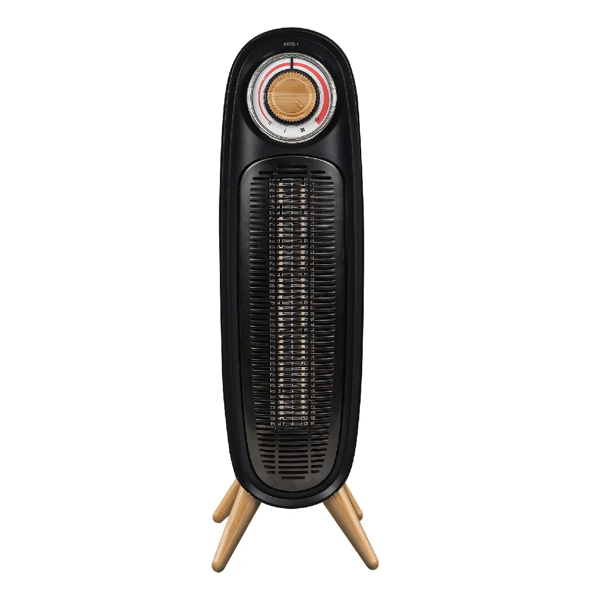 Russell Hobbs RHRETFH1002WDB Retro Tower Heater in Black & Wood