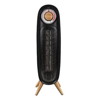 Russell Hobbs RHRETFH1002WDB Retro Tower Heater in Black & Wood