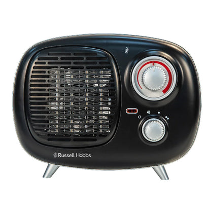 Russell Hobbs RHRETPTC2001B Retro Ceramic Heater in Black
