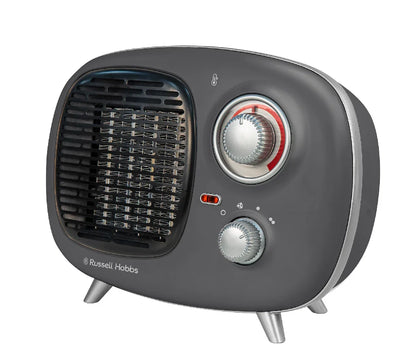 Russell Hobbs RHRETPTC2001G  Retro Ceramic Heater in Grey