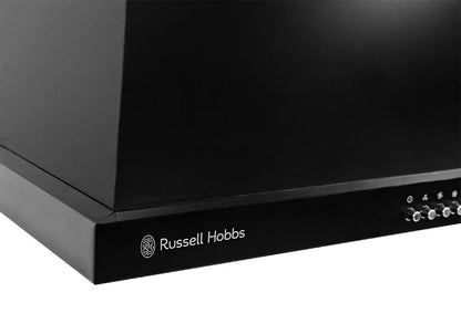 Russell Hobbs RHSCH601B-M 60cm Wide Black Chimney Cooker Hood