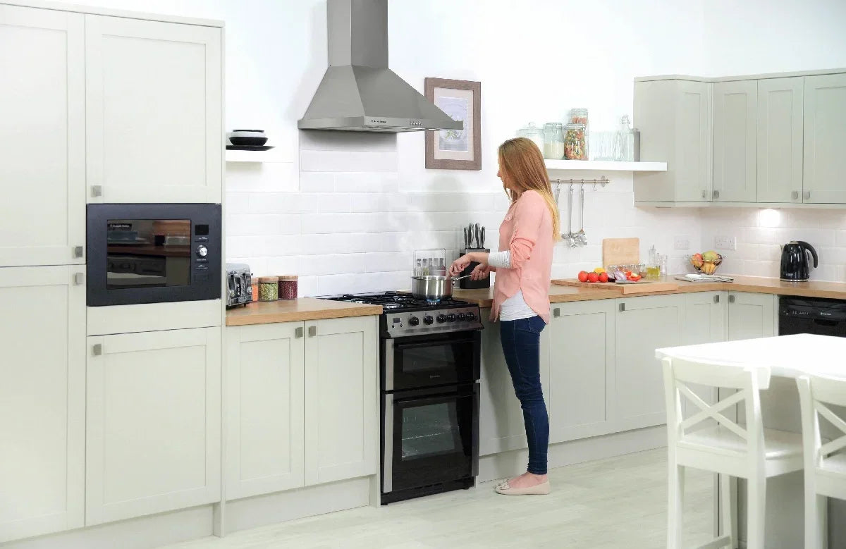 Russell Hobbs RHSCH601SS-M 60cm Wide Stainless Steel Chimney Cooker Hood