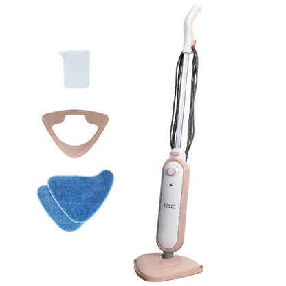 Russell Hobbs RHSM1001BP-G, Steam & Clean Steam Mop in Blush Pink