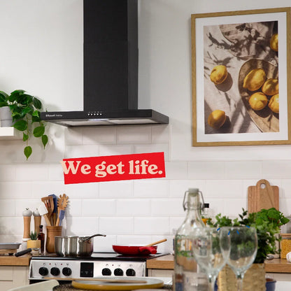 Russell Hobbs RHTCH600B1B 60CM T Shaped Cooker Hood Black