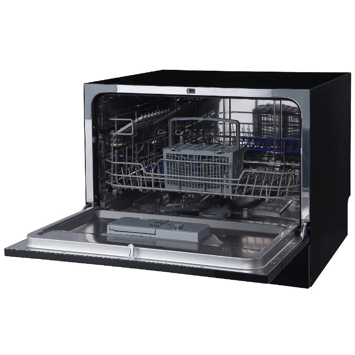 Russell Hobbs® RHTTDW6B, 6 Place Setting Table Top Dishwasher in Black