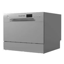 Russell Hobbs® RHTTDW6S, 6 Place Setting Table Top Dishwasher in Silver