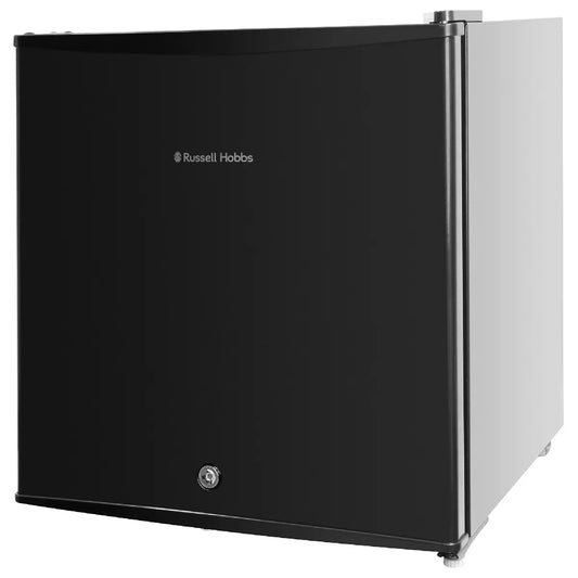 Russell Hobbs Black, 43L Table Top Fridge with Lock & Key, RHTTF0E1B-LCK