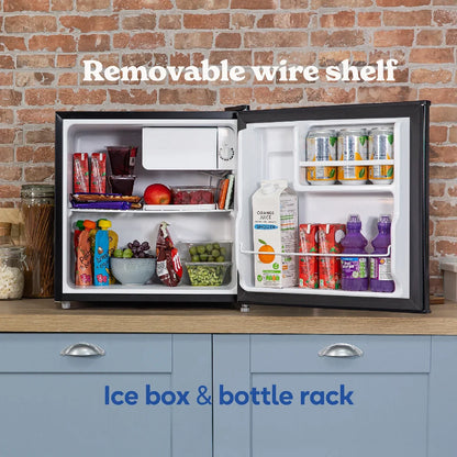 Russell Hobbs RHTTF0E1B Black, 43L Table Top Fridge