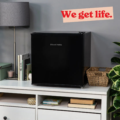 Russell Hobbs RHTTF0E1B Black, 43L Table Top Fridge