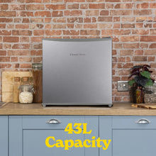 Russell Hobbs RHTTF0E1SS 43L Table Top Fridge, Silver