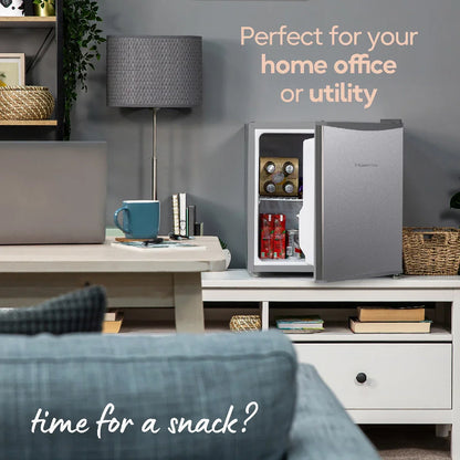 Russell Hobbs RHTTF0E1SS 43L Table Top Fridge, Silver