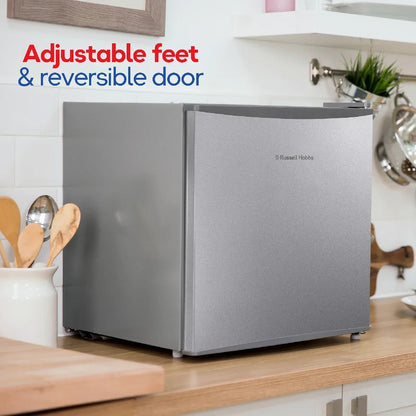 Russell Hobbs RHTTF0E1SS 43L Table Top Fridge, Silver