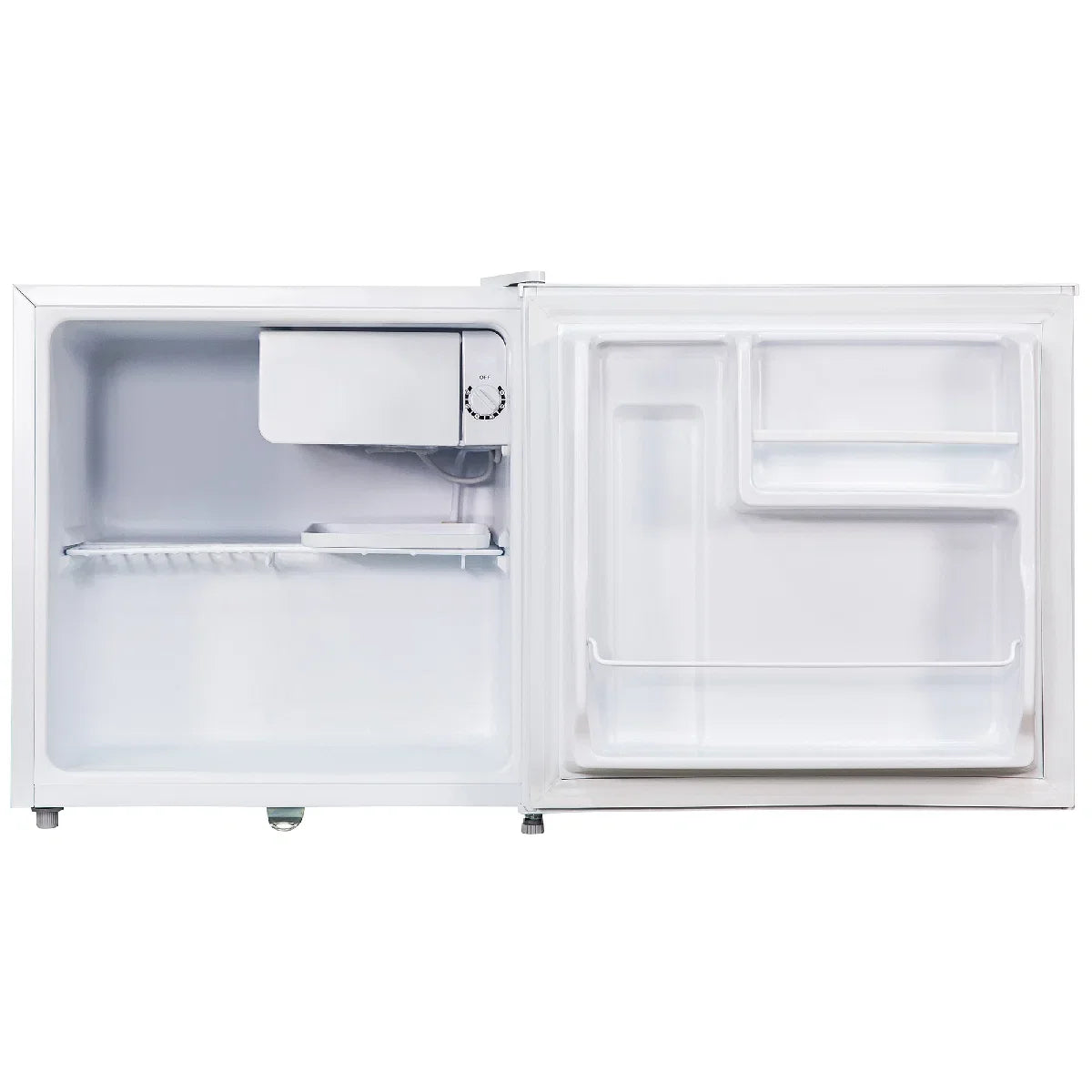 Russell Hobbs White, 43L Table Top Fridge with Lock & Key, RHTTF0E1W-LCK