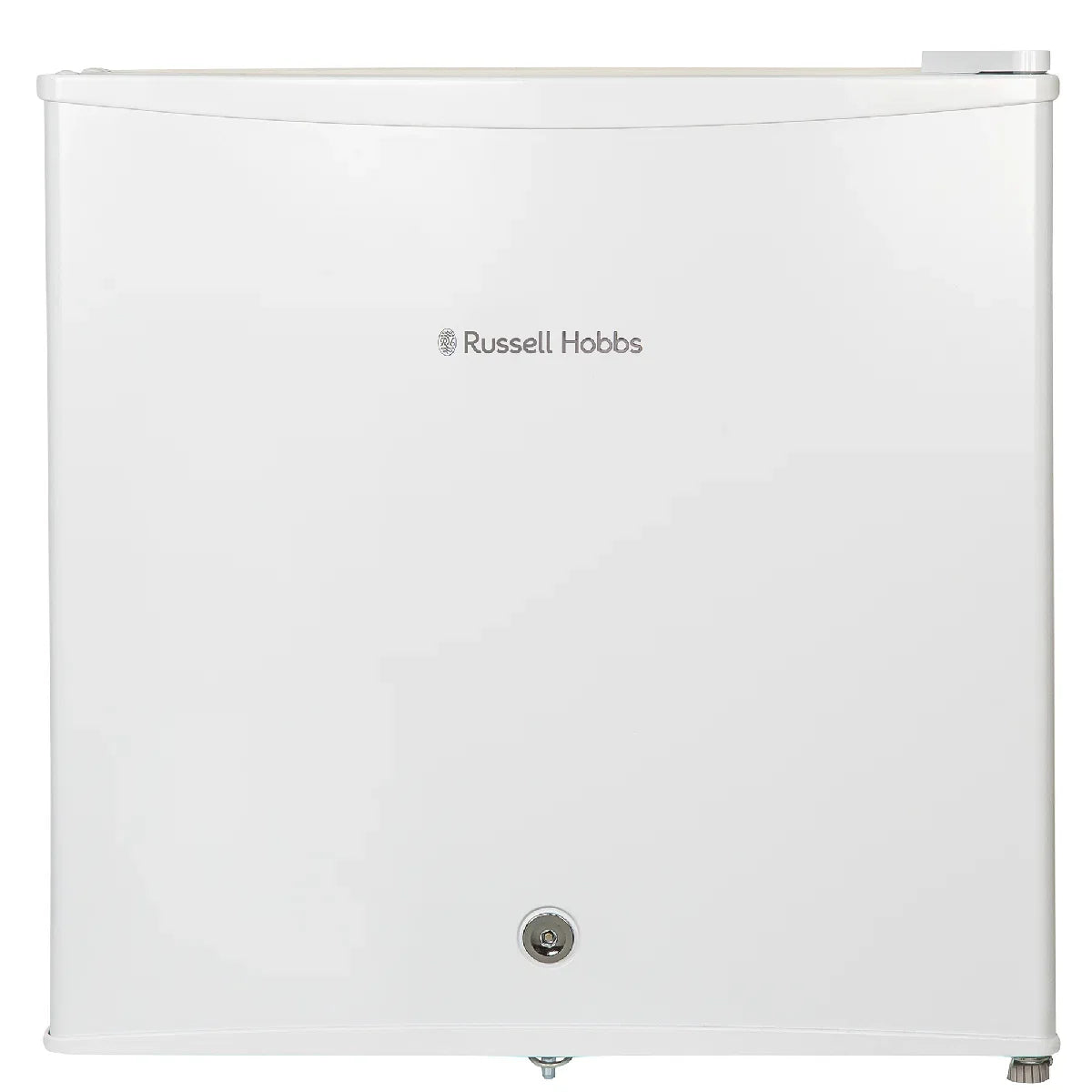 Russell Hobbs White, 43L Table Top Fridge with Lock & Key, RHTTF0E1W-LCK