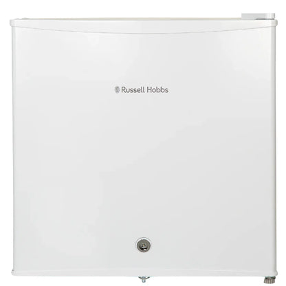 Russell Hobbs White, 43L Table Top Fridge with Lock & Key, RHTTF0E1W-LCK