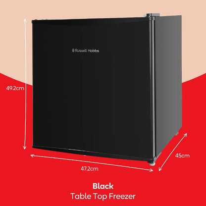Russell Hobbs RHTTFZ0E1B 31L Table Top Freezer in Black