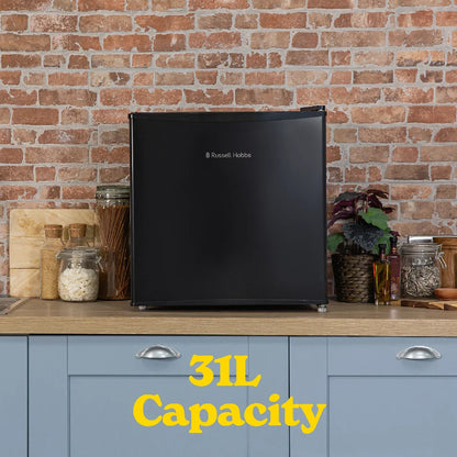 Russell Hobbs RHTTFZ0E1B 31L Table Top Freezer in Black