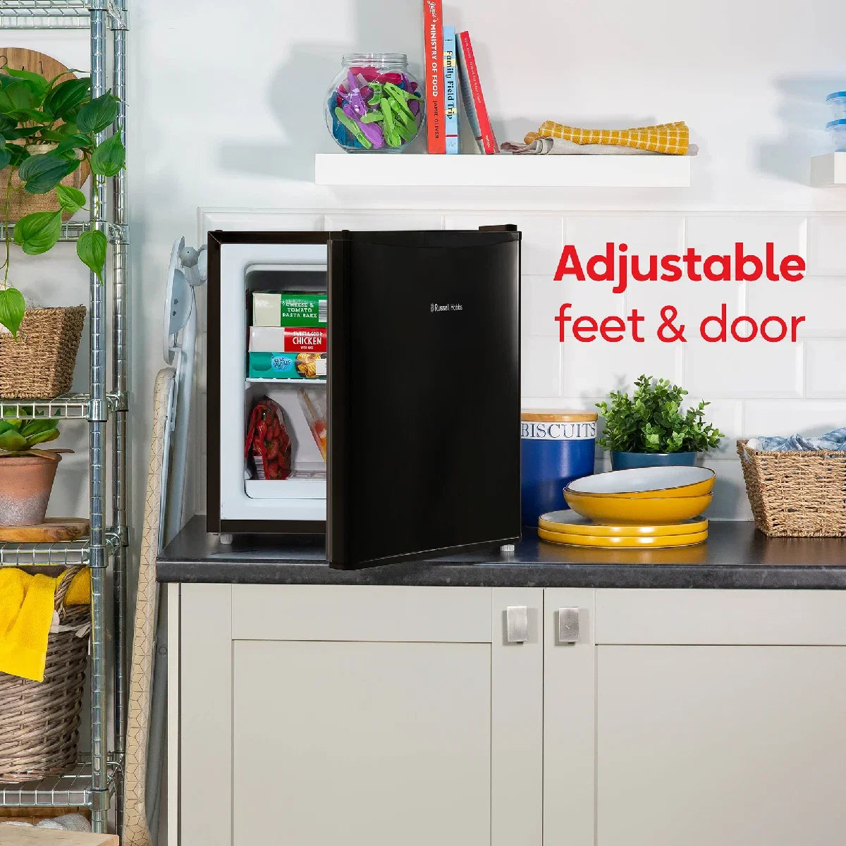 Russell Hobbs RHTTFZ0E1B 31L Table Top Freezer in Black