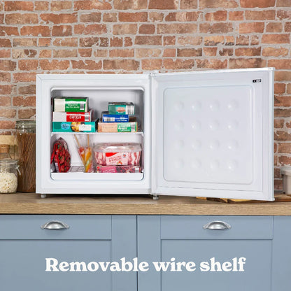 Russell Hobbs RHTTFZ0E1W 31L Table Top Freezer in White