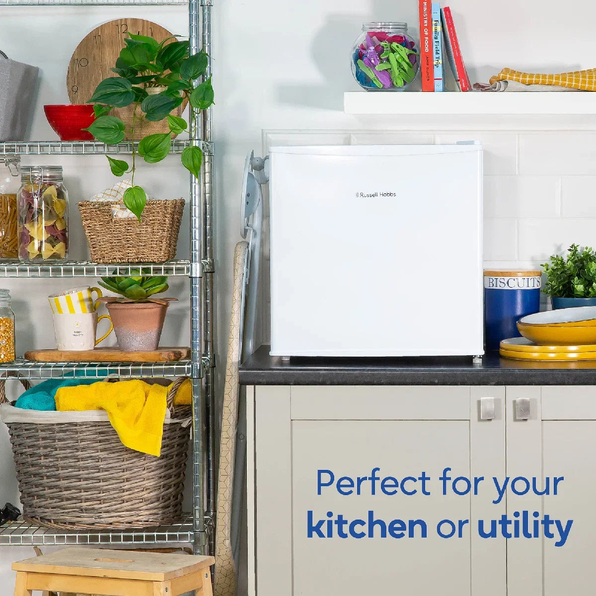 Russell Hobbs RHTTFZ0E1W 31L Table Top Freezer in White